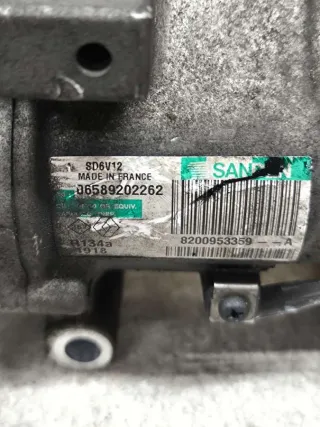 8200953359A,06589202262 Компрессор кондиционера Renault Clio 4 Арт 01400465, вид 2