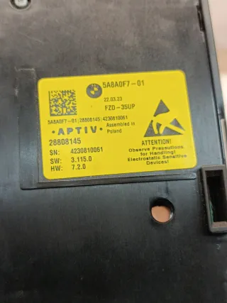 9483615,5A8A0F7,61315A8A0F7,7943974,7910960,9460012,5A3B436 Фонарь салона (плафон) BMW X5 G05  Арт 24773, вид 9