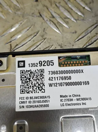 13529205 Беспроводное зарядное устройство Buick Encore GX Арт 618-13, вид 5