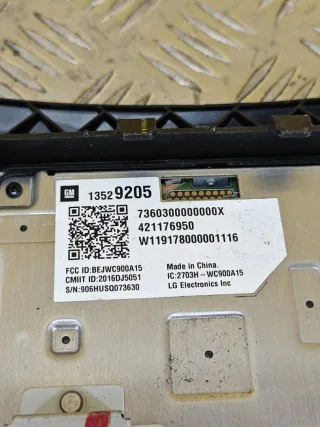 13529205 Беспроводное зарядное устройство Chevrolet Equinox 3 Арт 618-11, вид 3