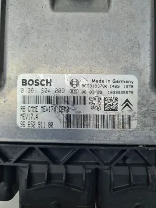 0261S04009, 9665291180 Блок управления двигателем Citroen C4 Picasso 1 Арт 15630, вид 5