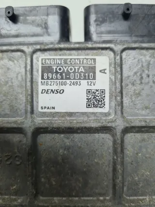 896610D310, MB2751002493 Блок управления двигателем Toyota Yaris 1 Арт 9479, вид 4