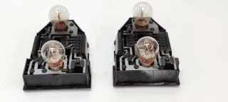 333945257 Панель (плата) заднего левого фонаря Volkswagen Passat B3 Арт 042327, вид 1