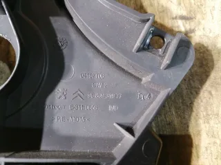 9680931977 Накладка декоративная центральной консоли Peugeot Partner 2 Арт 14208, вид 3