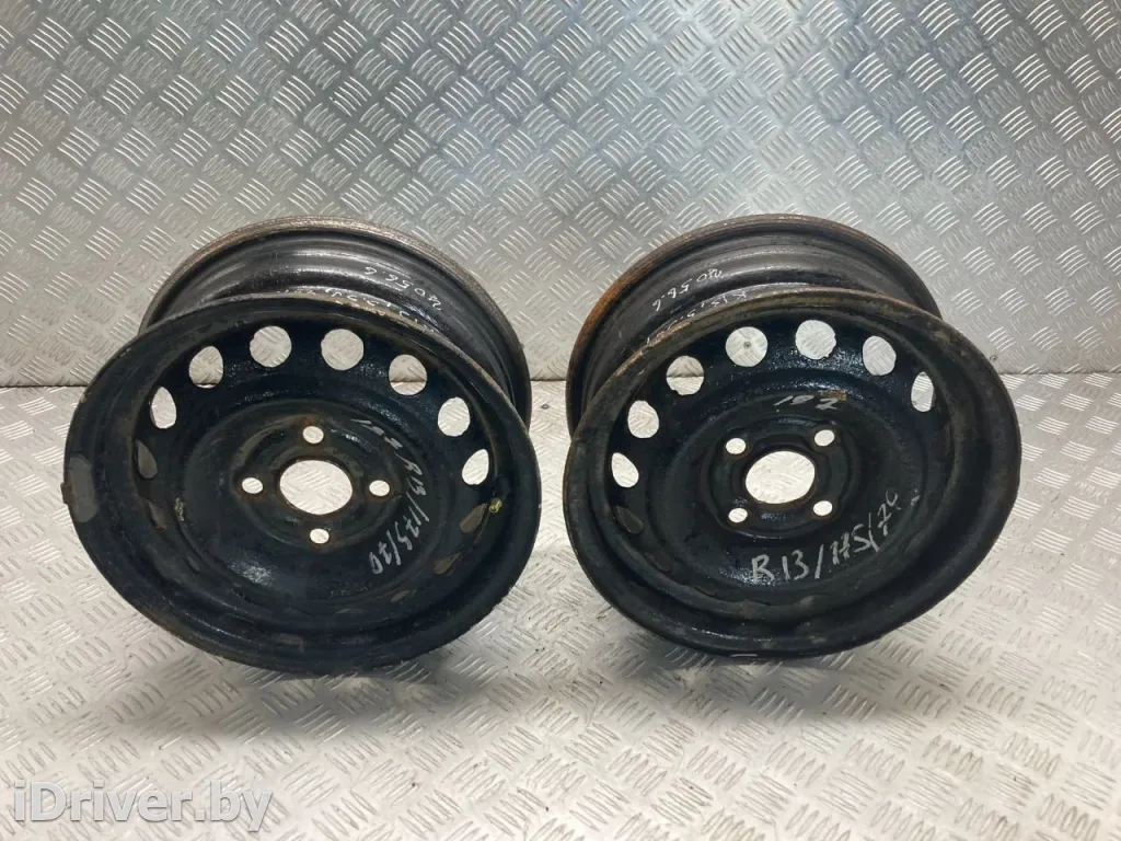  Штампованные диски R13 4x100 DIA56.6 к Opel Astra F Арт 018731