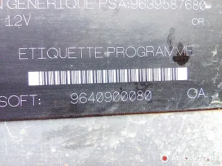 9639587680,9640900080 Блок управления двигателем Peugeot 206 1 Арт A30376_3, вид 4