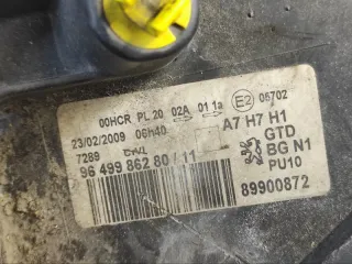 964998628011 Фара левая Peugeot 207 Арт 90523, вид 7