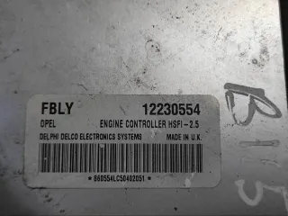 12230554 Блок управления двигателем Opel Meriva 1 1.6л Z16XE Арт 90574, вид 7