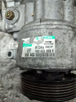1K0820859F Компрессор кондиционера Volkswagen Sharan 1 restailing Арт 78857201, вид 3