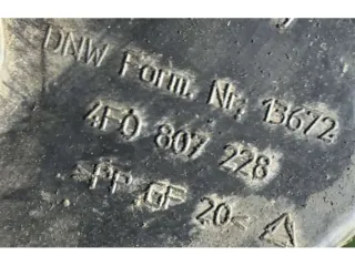4f0807228 Кронштейн крепления бампера переднего Audi A6 C6 (S6,RS6) Арт 58865, вид 5