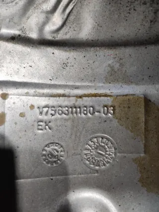 V75631118003 Защита (экран) выпускного коллектора MINI Cooper R50 Арт 034739, вид 4