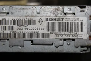 8200063200 Магнитола (аудио система) Renault Laguna 2 Арт H186, вид 3