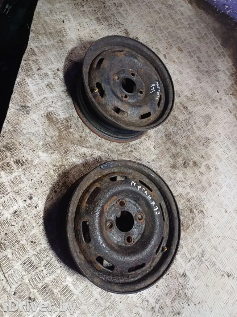  Штампованные диски R13 4x100 DIA60.1 ET36 к Renault Megane 1 Арт 97227025