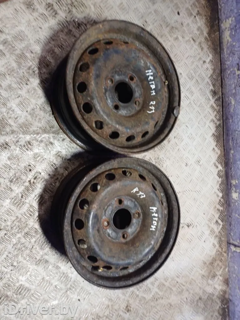  Штампованные диски R13 4x100 DIA60.1 ET36 к Renault Megane 1 Арт 97227084