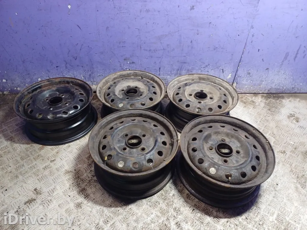  Штампованные диски R14 4x114.3 DIA67.1 ET46 к Kia Clarus Арт 97227126