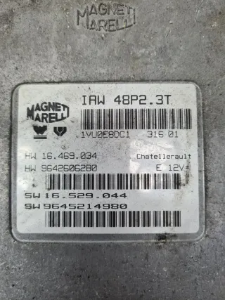 9642606280, 9645214980,IAW48P23T Блок управления двигателем Citroen C5 1 Арт 18104, вид 3