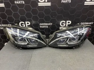 A2059068102, A2059068202, A2059060605, A2059060705 Фара передняя (комплект) Mercedes C W205 Арт 97249836, вид 1