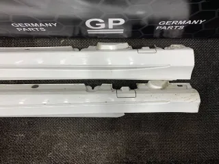 A2056981354, A2056981454, A20569814549999, A20569813549999, Накладка на порог наружная (комплект) Mercedes C W205 Арт 97611779, вид 5