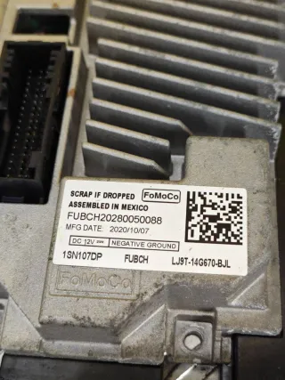 LJ9T-14G670-BJL Блок радио Ford Mustang Mach-E Арт 119-63, вид 2