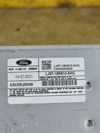 LJ8T.18K810-AHG Блок радио Ford Mustang Mach-E Арт 119-59, вид 3