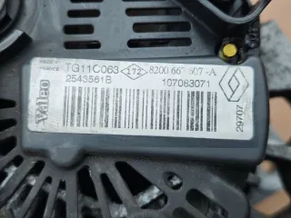 8200667607 Генератор Renault Logan 1 Арт 97934685, вид 3