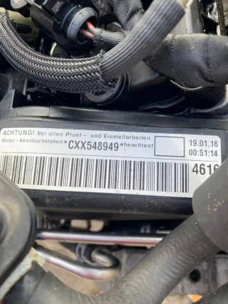 CXX Двигатель Audi A3 8V Арт 97944016, вид 5
