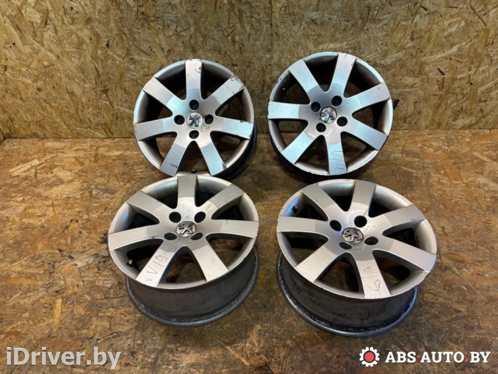  диск литой R16 4x108 DIA65.1 ET32 к Peugeot 308 1 Арт 75150563