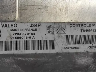 7234870164 Блок управления двигателем Peugeot 207 Арт 90975, вид 7