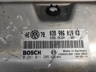 03b906019kd Блок управления двигателем Volkswagen Passat B5 Арт 91121, вид 6