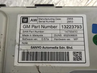 13223793 Дисплей Opel Insignia 1 Арт 91133, вид 6