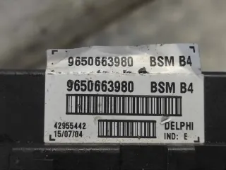 9650663980 Блок предохранителей Peugeot 307 Арт 91230, вид 6