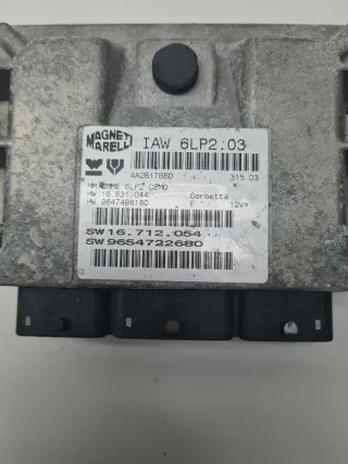 9654722680, 16712054 Блок управления двигателем Peugeot 206 1 Арт 15535, вид 3