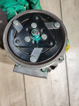 9656572480, 05688002661 Компрессор кондиционера Peugeot 407 Арт 034751, вид 3