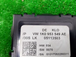 1K0953549A Блок управления подрулевыми переключателями Volkswagen Caddy 3 Арт 172317, вид 6