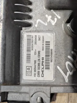 9809447980,DCM62A,28559438 Блок управления двигателем Peugeot Boxer 3 Арт 034768, вид 3