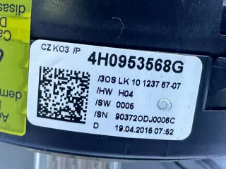 4H0953568G Шлейф руля  Audi A8 D4 (S8) Арт 97961170, вид 4