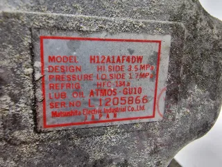 H12A1AF4DW, L1205866 Компрессор кондиционера Mazda 3 BK Арт 007096, вид 5