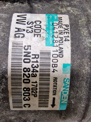 5N0820803C, PXE14, 1702P Компрессор кондиционера Audi A3 8P Арт 007264, вид 4