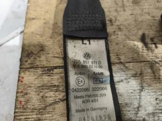 705857811D Ремень безопасности задний левый Volkswagen Multivan T4 Арт 97964015, вид 4