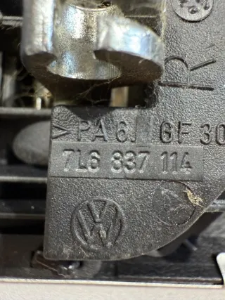 7L6837114 Ручка внутренняя передняя правая Volkswagen Touareg 1 Арт 97965940, вид 4