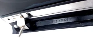 Стекло глухое Mitsubishi Pajero 4 restailing 2 2016г. 6121A527 - Фото 28