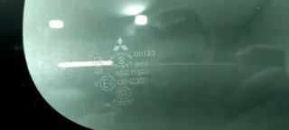 Стекло глухое Mitsubishi Pajero 4 restailing 2 2016г. 6121A716 - Фото 14