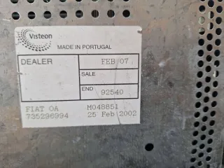735296994 Магнитола Fiat Stilo Арт 25436, вид 8