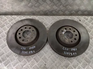  Диск тормозной передний Audi A4 B7 Арт 97970879