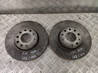  Диск тормозной передний Audi A4 B7 Арт 97970880