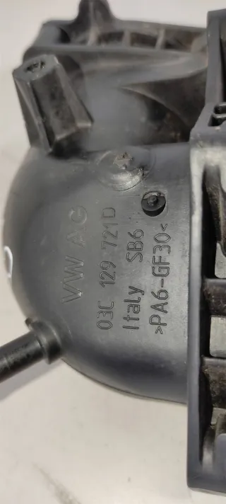 03C129721D,03C129721B, BMY, CAVD, BLG, CTHA, CDG, CAVE Патрубок (трубопровод, шланг) Volkswagen Passat B7 Арт 64259, вид 6