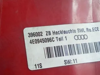 4E0945096C Фонарь задний правый Audi A8 D3 (S8) Арт 97972573, вид 2