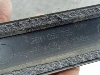 3B0853753 Молдинг (накладка) двери задней левой Volkswagen Passat B5 Арт 97973879, вид 13