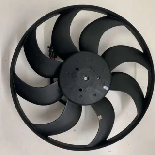6Q0959455AE, 6Q0121207L, 6RU121207, 6Q0121206G, 6Q0959455AE, 6Q0959455AD, 6Q0959455AE, 6R0959455D  Вентилятор радиатора Skoda Octavia A7 Арт 5752, вид 5