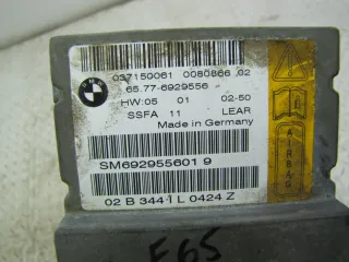 6929556, 6924555 Блок AirBag BMW 7 E65/E66 Арт 97975520, вид 2
